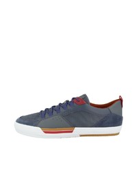 dunkelblaue niedrige Sneakers von Geox