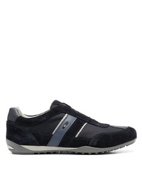 dunkelblaue niedrige Sneakers von Geox