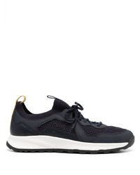 dunkelblaue niedrige Sneakers von Geox