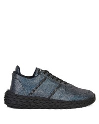 dunkelblaue niedrige Sneakers von Giuseppe Zanotti
