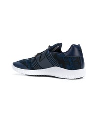 dunkelblaue niedrige Sneakers von Plein Sport