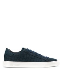 dunkelblaue niedrige Sneakers von Hide&Jack