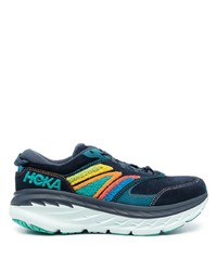 dunkelblaue niedrige Sneakers von Hoka One One