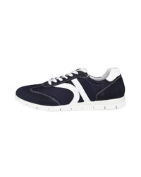 dunkelblaue niedrige Sneakers von IGI&CO