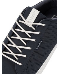 dunkelblaue niedrige Sneakers von Jack & Jones