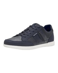 dunkelblaue niedrige Sneakers von Jack & Jones