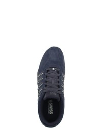 dunkelblaue niedrige Sneakers von K-Swiss