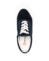 dunkelblaue niedrige Sneakers von Good News