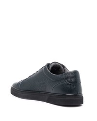 dunkelblaue niedrige Sneakers von Corneliani