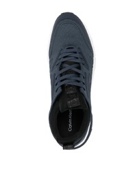 dunkelblaue niedrige Sneakers von Calvin Klein