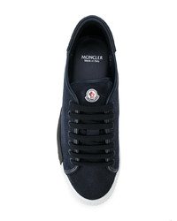 dunkelblaue niedrige Sneakers von Moncler