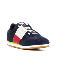 dunkelblaue niedrige Sneakers von Tommy Jeans