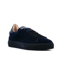 dunkelblaue niedrige Sneakers von Sergio Amaranti