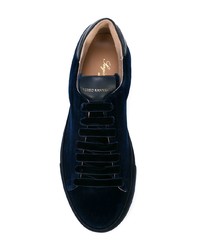 dunkelblaue niedrige Sneakers von Sergio Amaranti