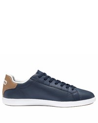 dunkelblaue niedrige Sneakers von Lacoste