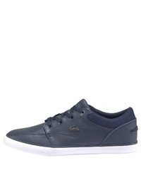 dunkelblaue niedrige Sneakers von Lacoste