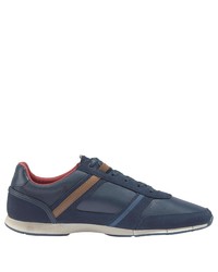 dunkelblaue niedrige Sneakers von Lacoste