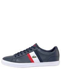 dunkelblaue niedrige Sneakers von Lacoste