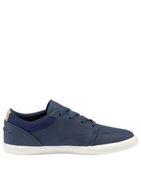 dunkelblaue niedrige Sneakers von Lacoste