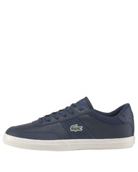 dunkelblaue niedrige Sneakers von Lacoste