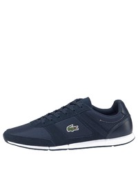 dunkelblaue niedrige Sneakers von Lacoste