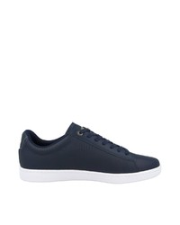 dunkelblaue niedrige Sneakers von Lacoste