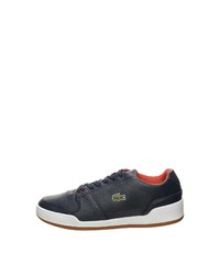 dunkelblaue niedrige Sneakers von Lacoste