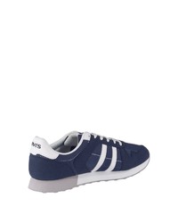 dunkelblaue niedrige Sneakers von Levi's