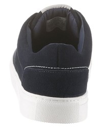 dunkelblaue niedrige Sneakers von Levi's