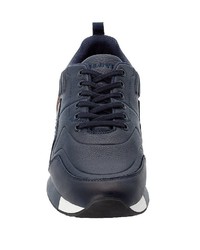 dunkelblaue niedrige Sneakers von Lloyd