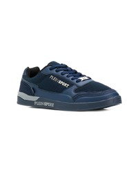 dunkelblaue niedrige Sneakers von Plein Sport