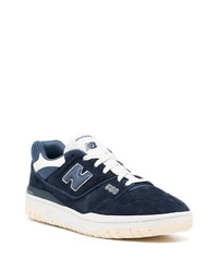 dunkelblaue niedrige Sneakers von New Balance