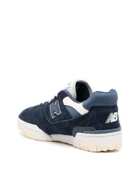 dunkelblaue niedrige Sneakers von New Balance