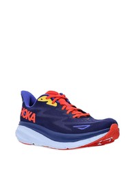 dunkelblaue niedrige Sneakers von Hoka One One