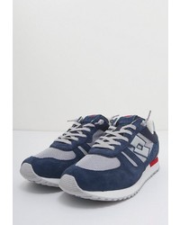 dunkelblaue niedrige Sneakers von Lotto Leggenda