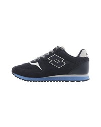 dunkelblaue niedrige Sneakers von Lotto Leggenda