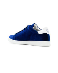 dunkelblaue niedrige Sneakers von Steve's