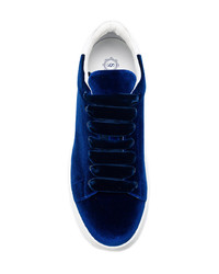 dunkelblaue niedrige Sneakers von Steve's