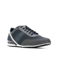 dunkelblaue niedrige Sneakers von BOSS HUGO BOSS