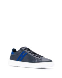 dunkelblaue niedrige Sneakers von Hogan