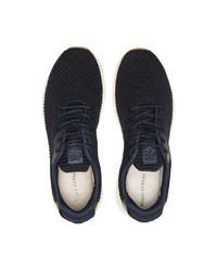 dunkelblaue niedrige Sneakers von Marc O'Polo