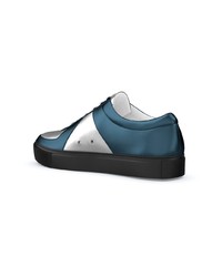 dunkelblaue niedrige Sneakers von Swear