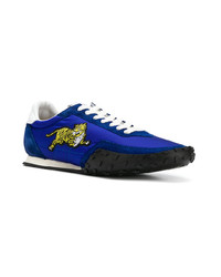 dunkelblaue niedrige Sneakers von Kenzo