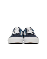 dunkelblaue niedrige Sneakers von Vans