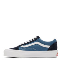 dunkelblaue niedrige Sneakers von Vans