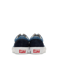 dunkelblaue niedrige Sneakers von Vans