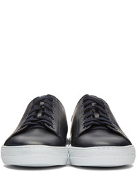 dunkelblaue niedrige Sneakers von A.P.C.