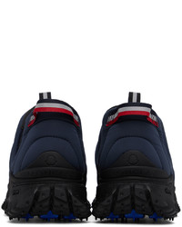 dunkelblaue niedrige Sneakers von Moncler