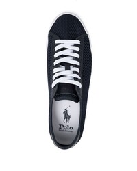 dunkelblaue niedrige Sneakers von Polo Ralph Lauren