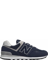 dunkelblaue niedrige Sneakers von New Balance